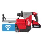 2915-22DE Martillo perforador SDS Plus M18 FUEL de 1-1/8? con kit de extractor de polvo exclusivo ONE-KEY y HAMMERVAC