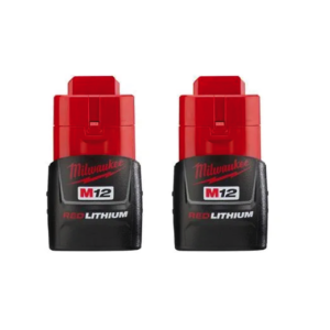 48-11-2411 PAQUETE DE DOS BATERIAS COMPACTA 1.5 REDLITHIUM M12
