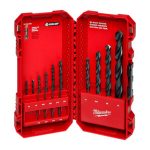 48-89-2800 Juego de brocas con acabado de óxido negro THUNDERBOLT® de 14 piezas