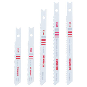 49-22-1168 JUEGO DE SEGUETAS 5 PIEZAS PARA CALADORA BI METAL MIXTO ZANCO U