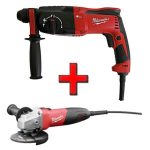 538621A COMBO ROTOMARTILLO SDS PLUS 1 1/32? Y 6130-33 MINIESMERILADORA ALÁMBRICA DE 4-1/2?