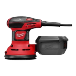 6034-21 LIJADORA ORBITAL ALAMBRICA DE 5? 3 AMP, VELOCIDAD VARIABLE DE 7000 A 12000